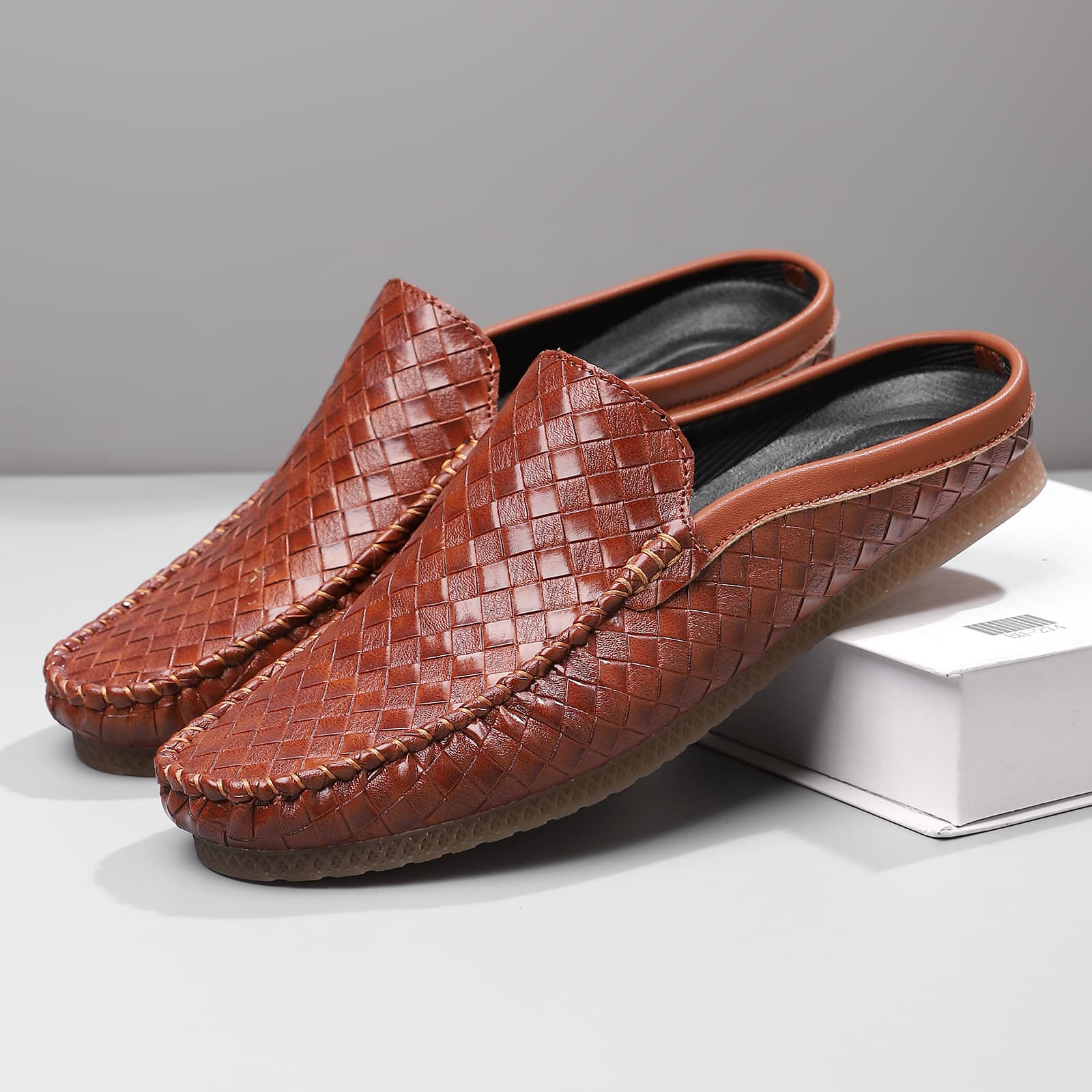 Mens Outdoor Closed-toe Half-slippers