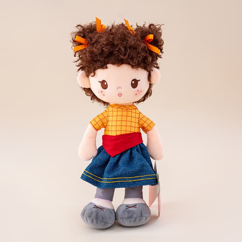 Punk Style Girl Doll Plush Toy