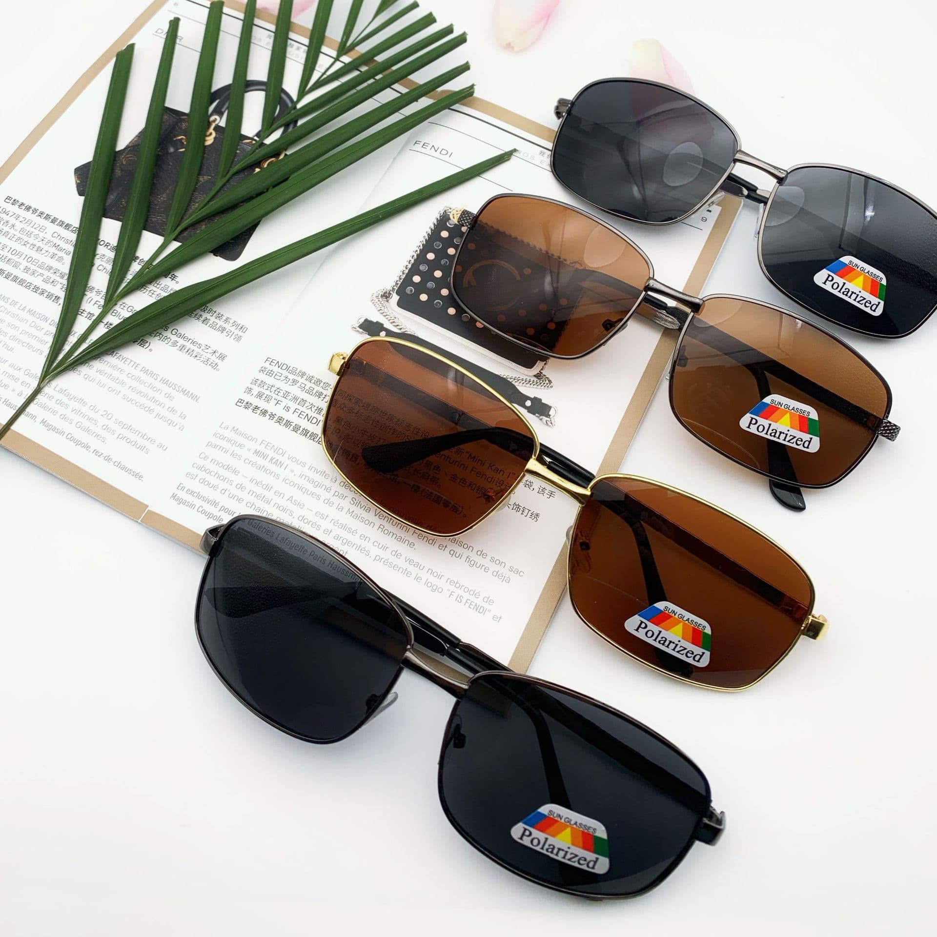 Reflective Lenses Fishing Driving Sunglasses