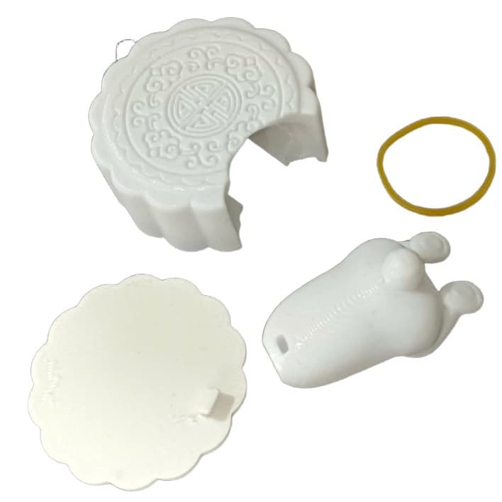 3D-printed Mid-Autumn Festival Mooncake Rabbit Accessory