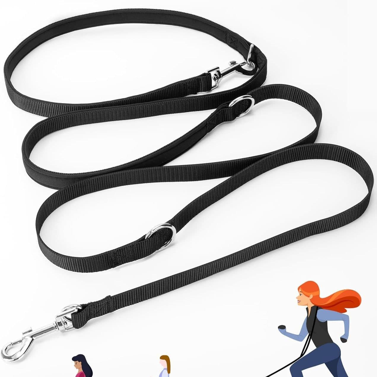 Pet Dog Leash Single Shoulder Crossbody Multi-functional Leash