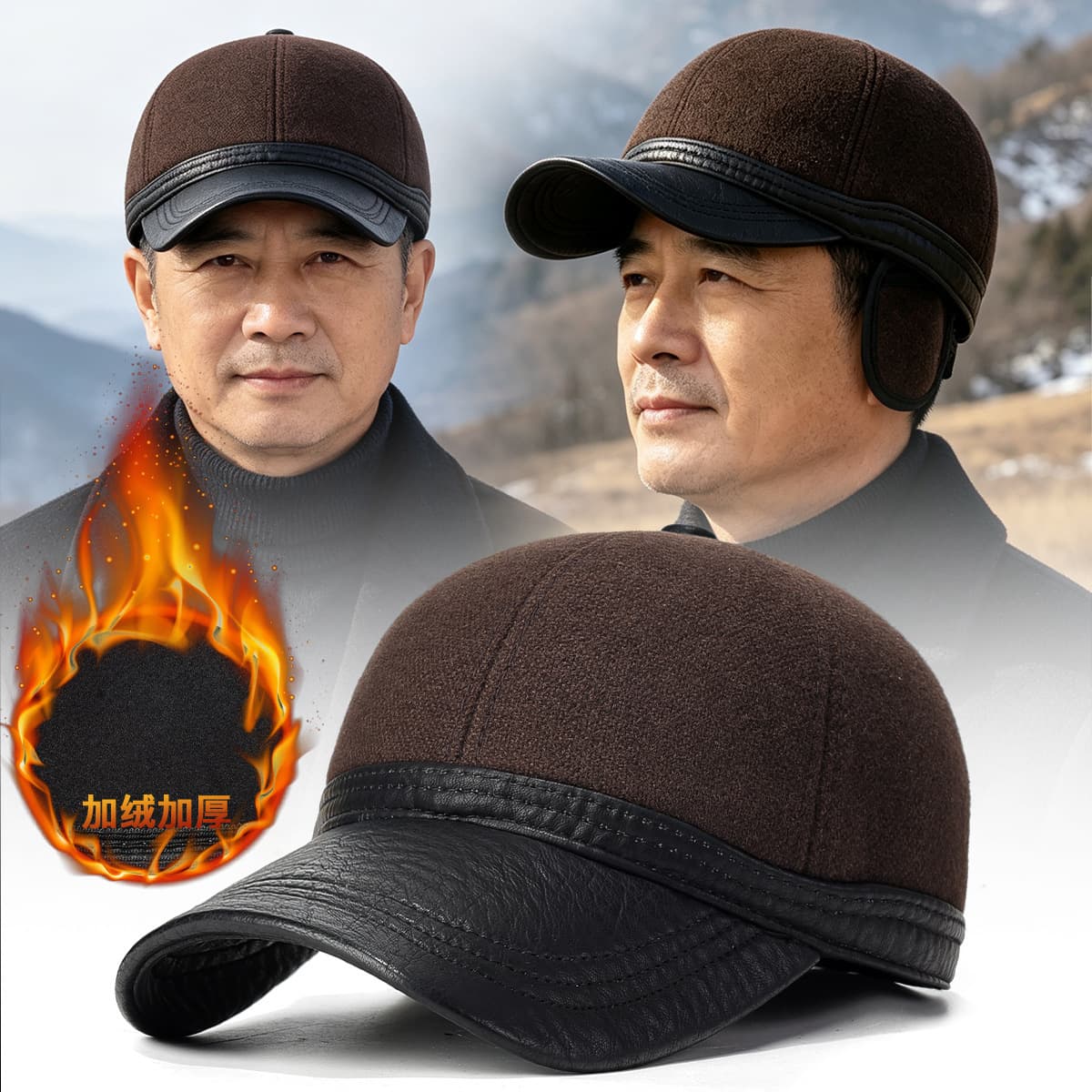 Simple And Stylish Men's Stylish Winter Warm Cap
