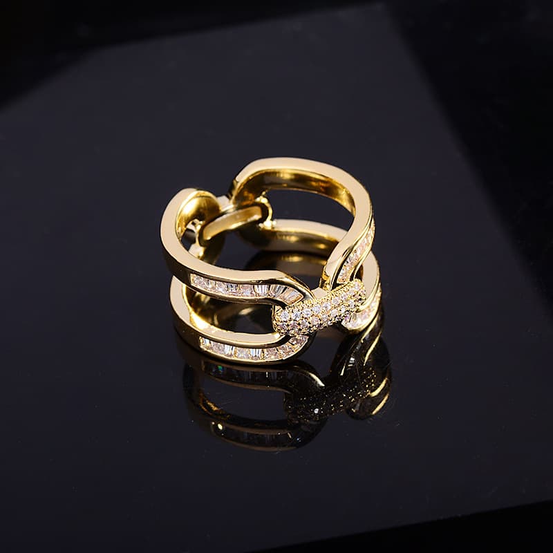 Versatile Round Copper Scarf Ring