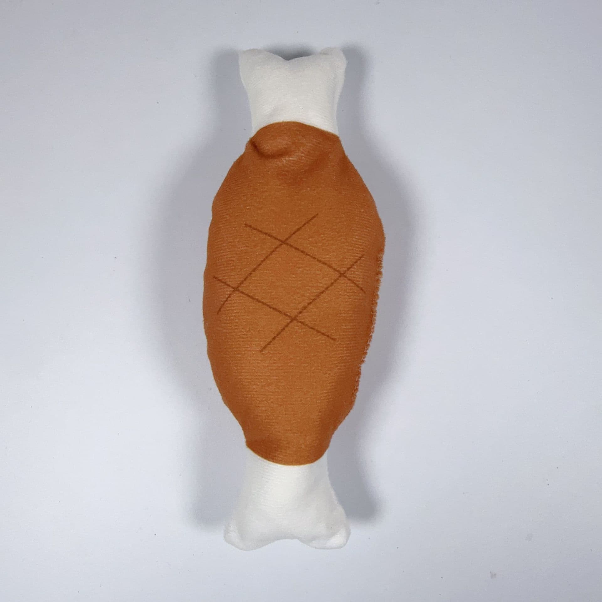 Dog Plush Squeaky Double-bone Chicken-leg Boredom-relief Item Pet Toy