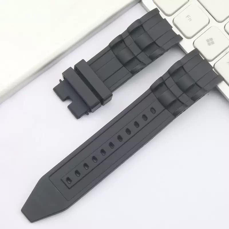 Silicone Rubber Watch Strap Accessories For Men