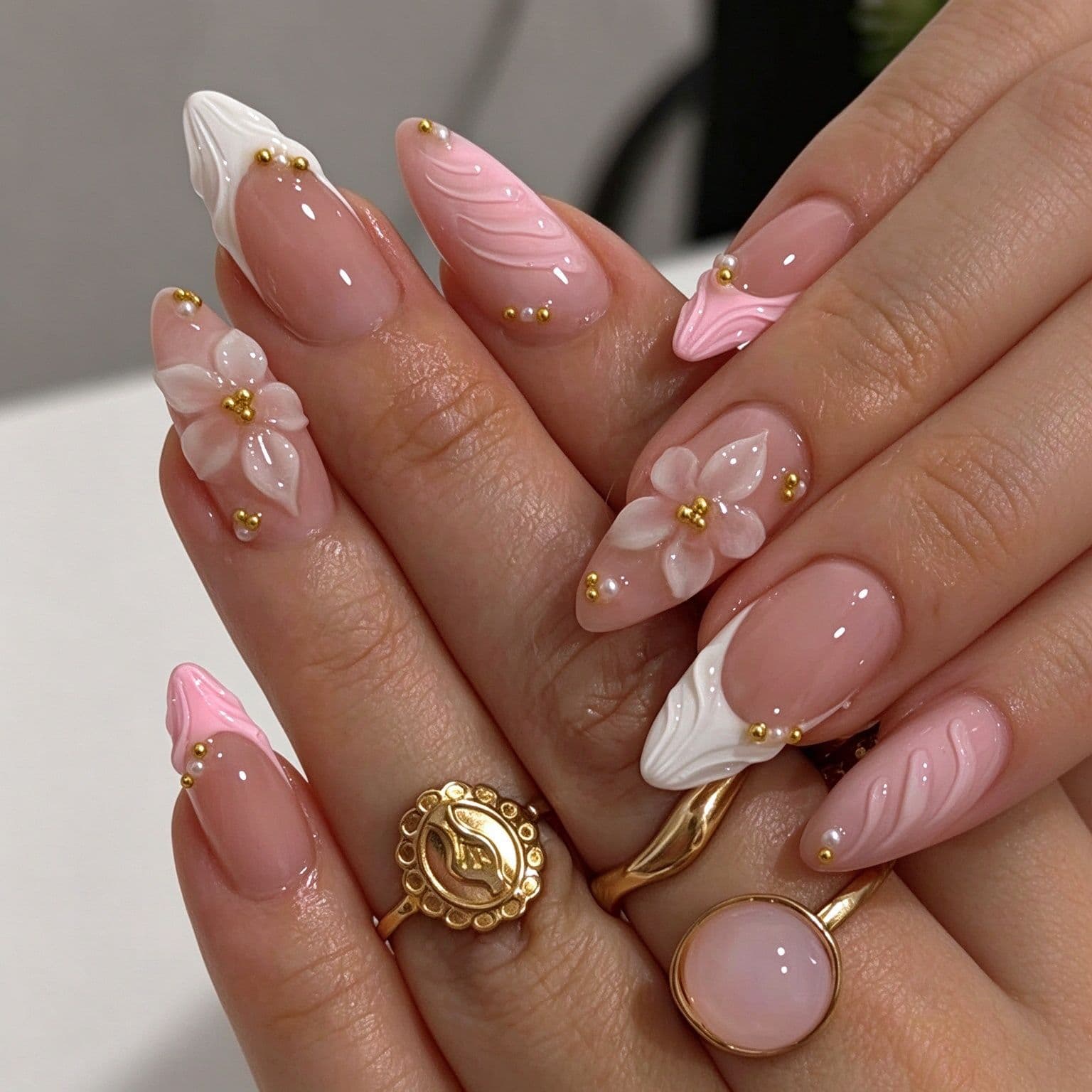 30-piece Detachable Nail Art Set For Europe And America