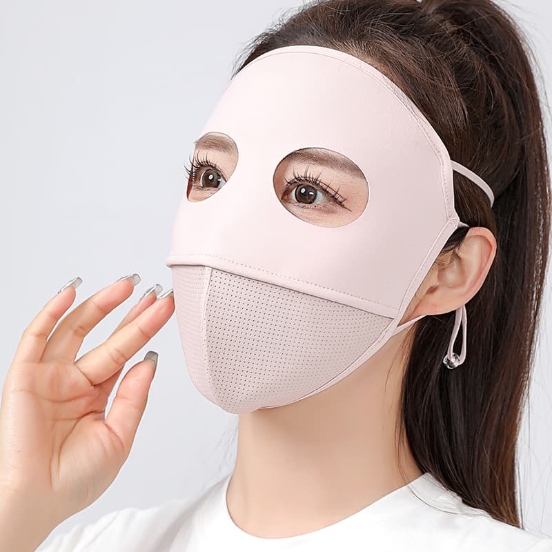 Ice Silk Breathable Sun-protection Full-face Mask