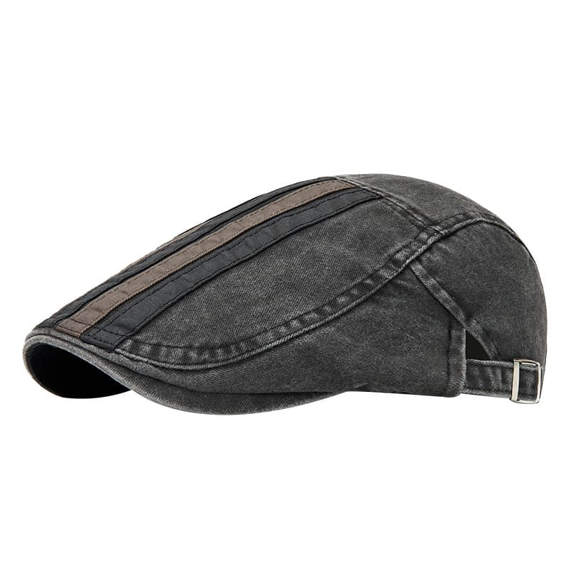 Men's Spring Summer Washed Cotton Forward Cap