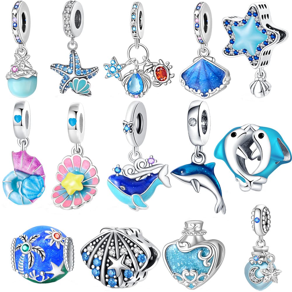 Marine-style Conch-shell Bead Series