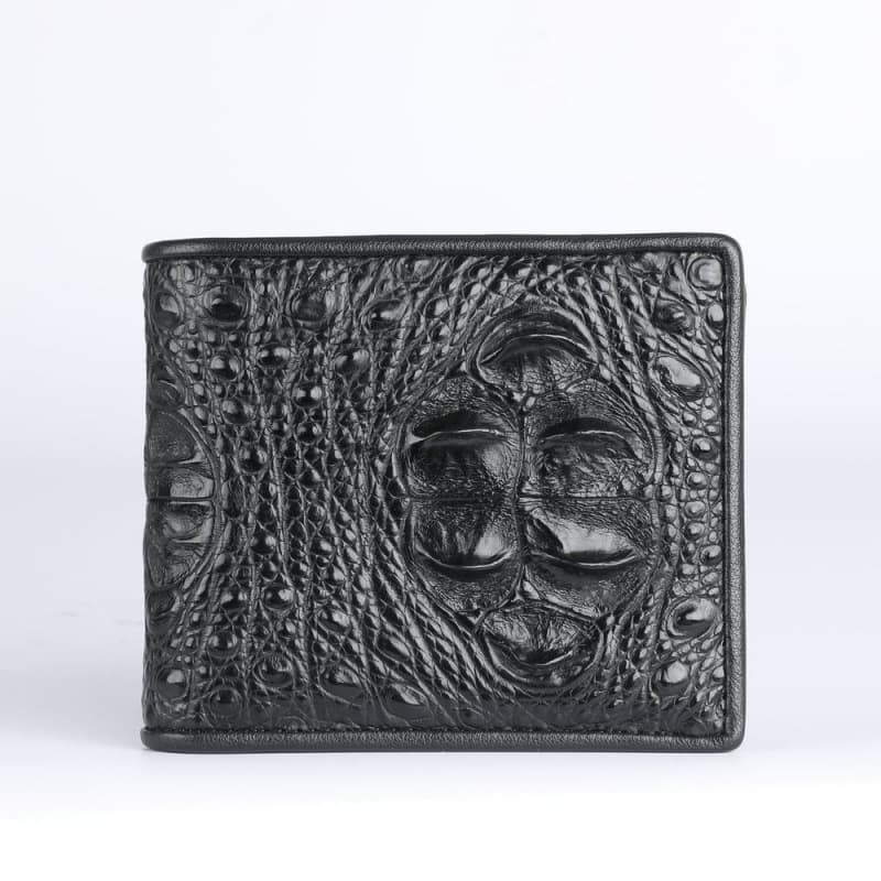 Men's Leather Horizontal Short Wallet