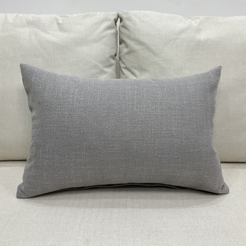 Solid-color Pillow Office Lumbar Cushion