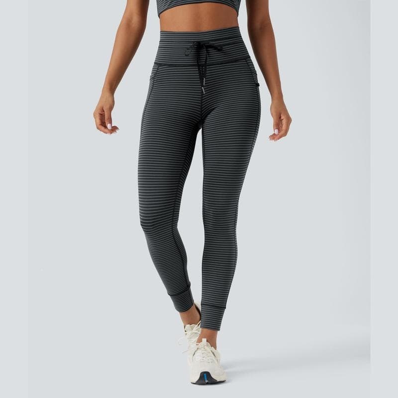 High Waist Yoga Pants With Side Pockets