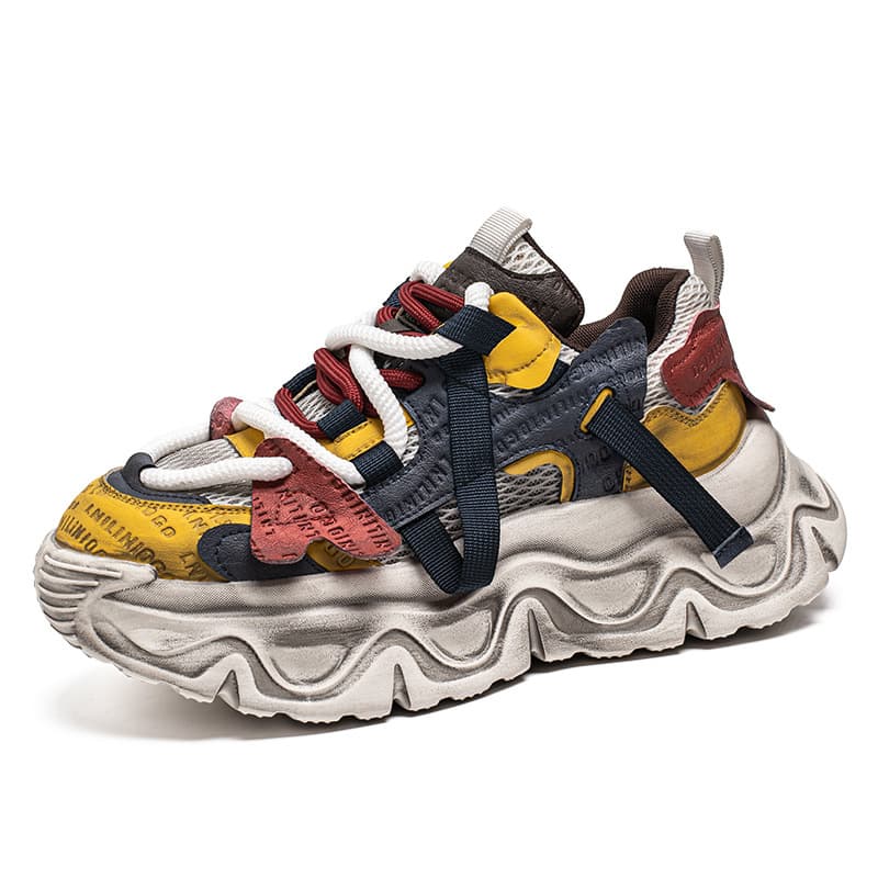 Mens Breathable Casual Dad Shoes