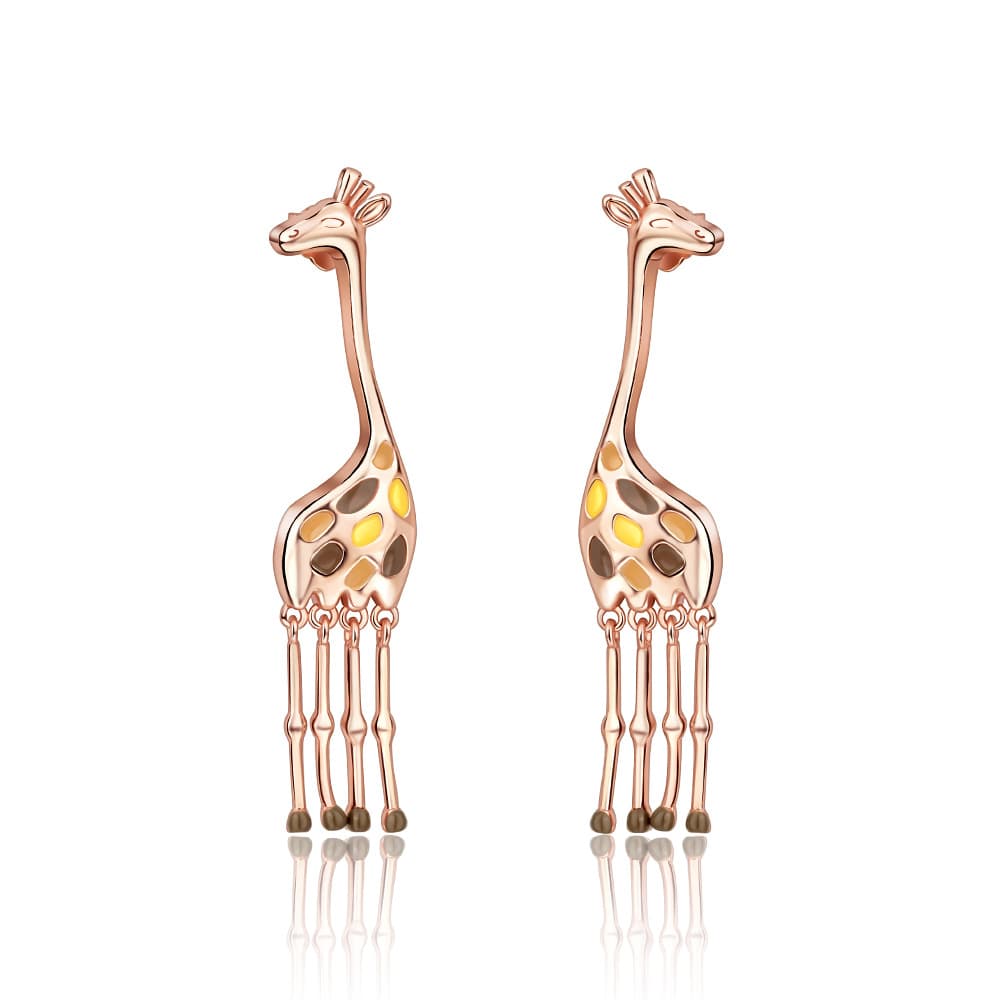 White Copper Electroplated With Thick Silver Personalized Earrings