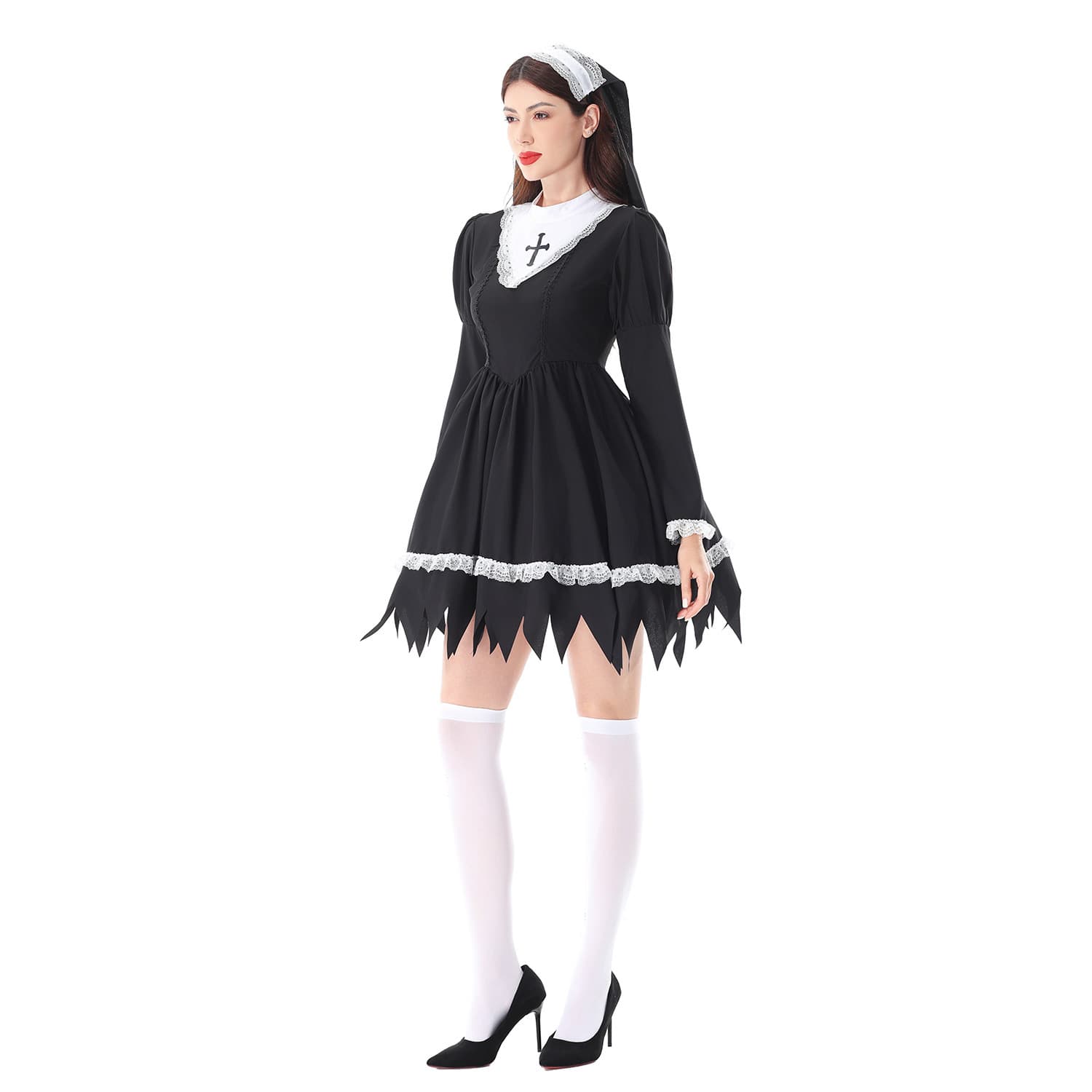 Halloween Vampire Dark Gothic Ghost Dress For Women