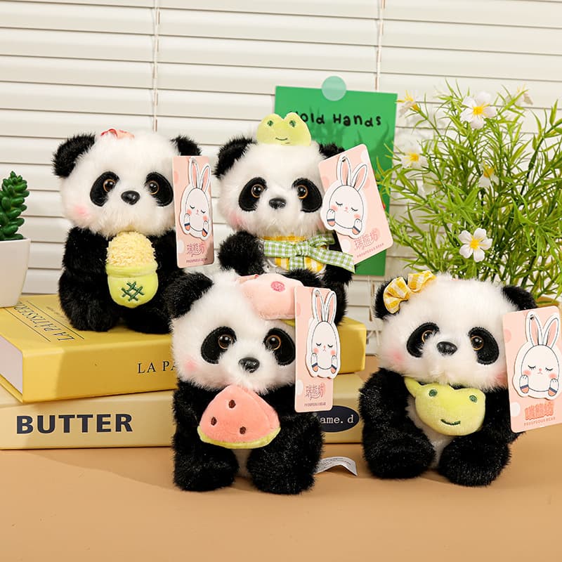 Xiangdundun Bamboo Panda Plush Toy Keychain