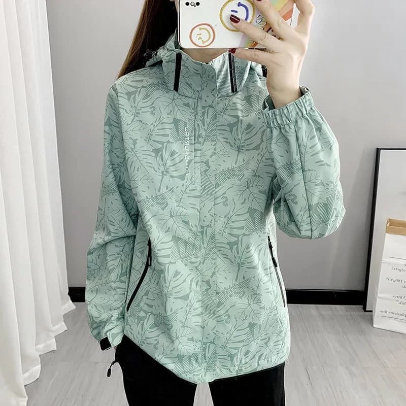 Women's Camouflage Springautumn Lightweight Sports Casual Jacket
