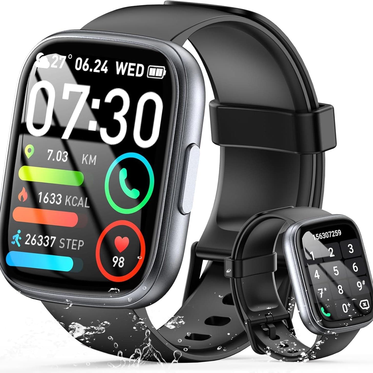 Womens Smartwatch Supports Heart Rate And Blood Pressure Monitoring
