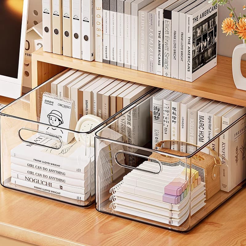Transparent Acrylic Desktop Storage Box
