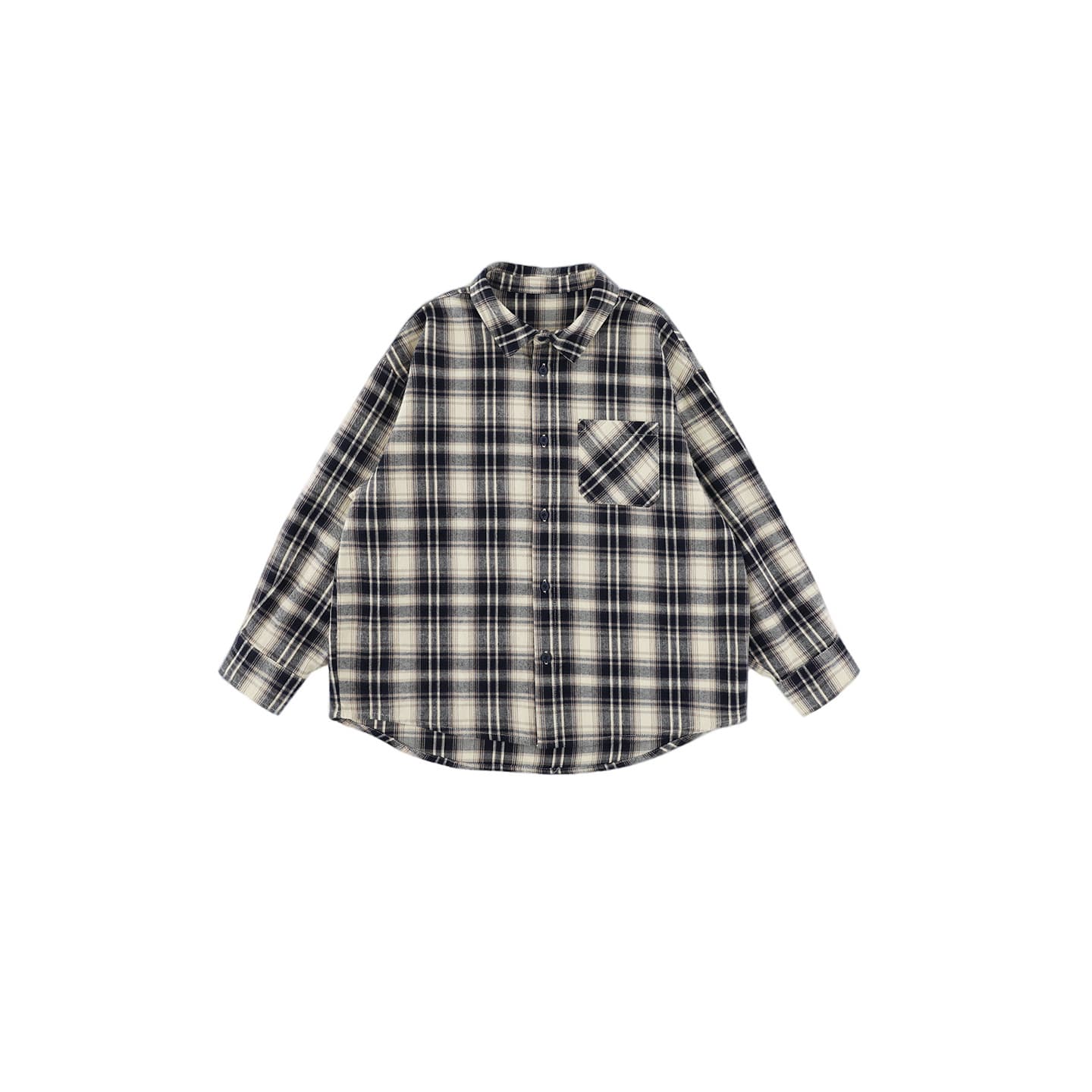 Polo-collar Shirt, Relaxed-fit Casual Jacket