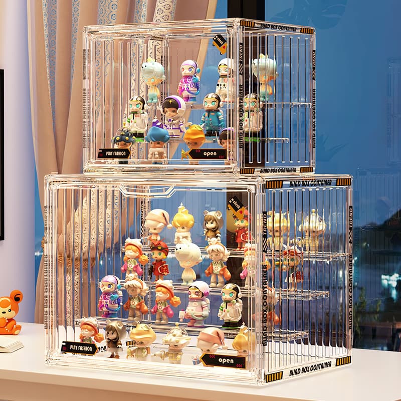 Transparent Acrylic Advanced Hand-made Display Cabinet