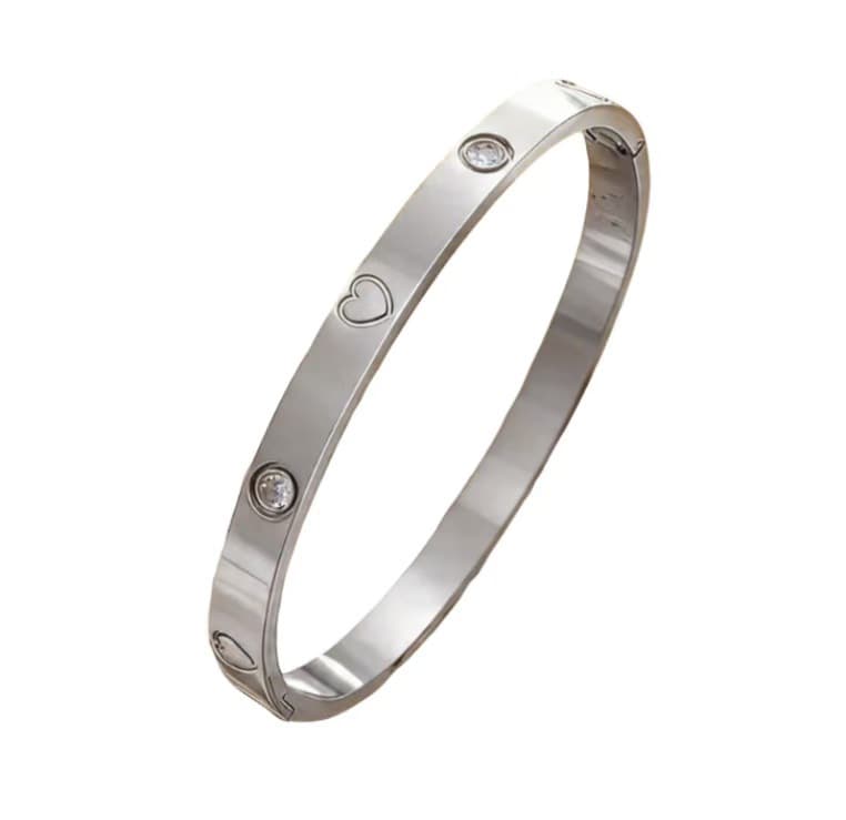 Love-Filled Star Stainless Steel Bracelet