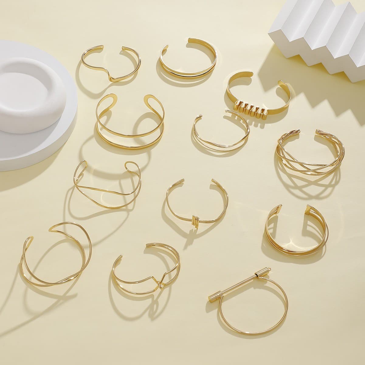 Japanese And Korean Fashion Creative Alloy Geometric Bracelet