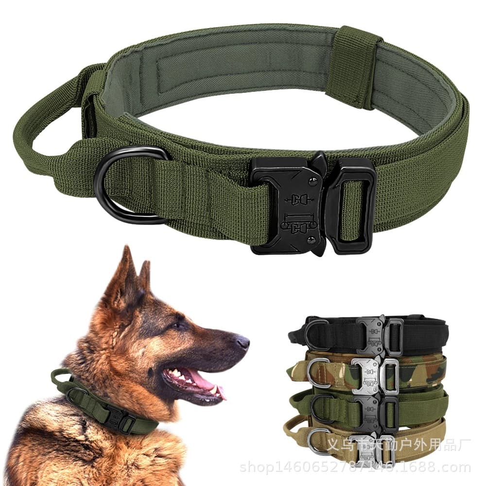 Cross-border Tactical Collar Pet Neck Ring Military