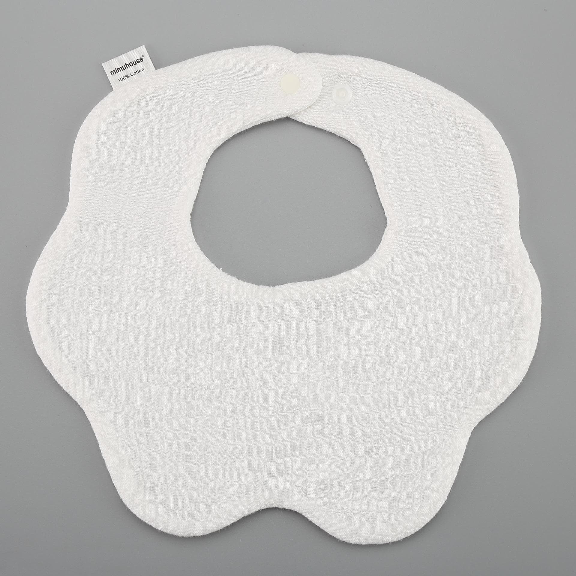 Petals-shaped Bib Saliva Towel All-cotton Gauze