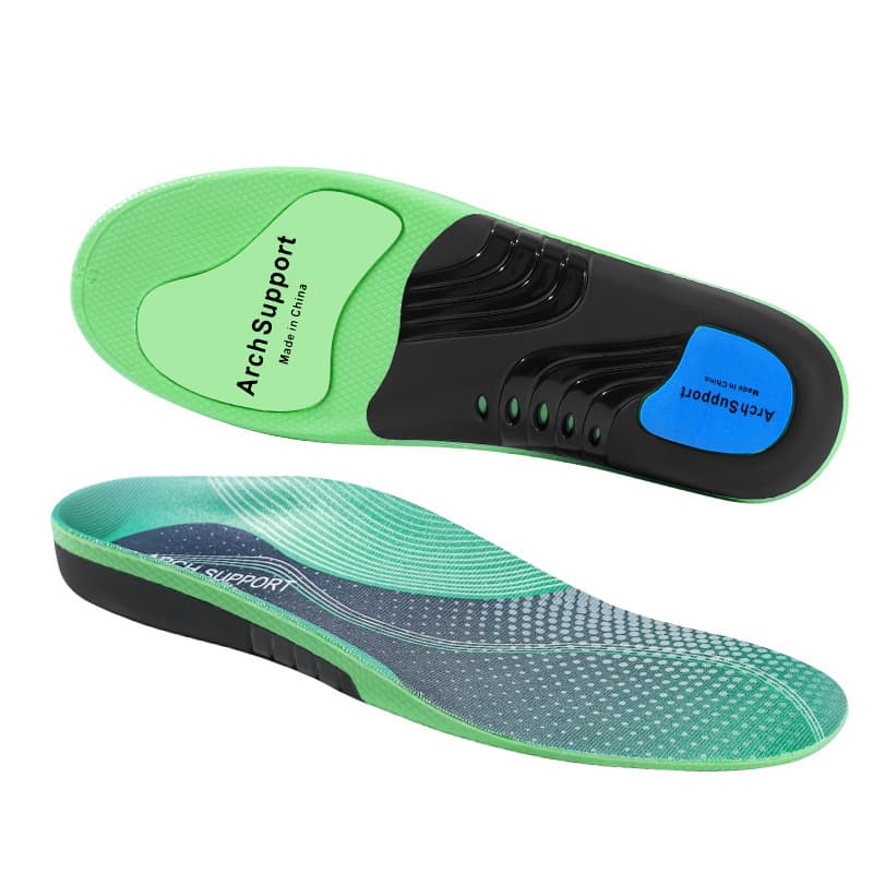 High-arch Support Sports Insole That Wicks Away Sweat And Controls Odor