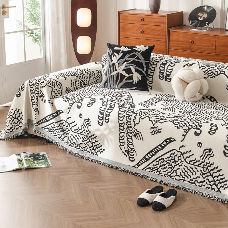 Chinese Chenille Non-slip Stain-resistant Sofa Cover