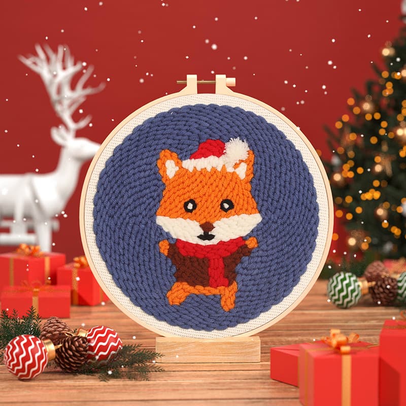 Christmas Series Russia Poke Handmade Material Package Beginner's Introduction