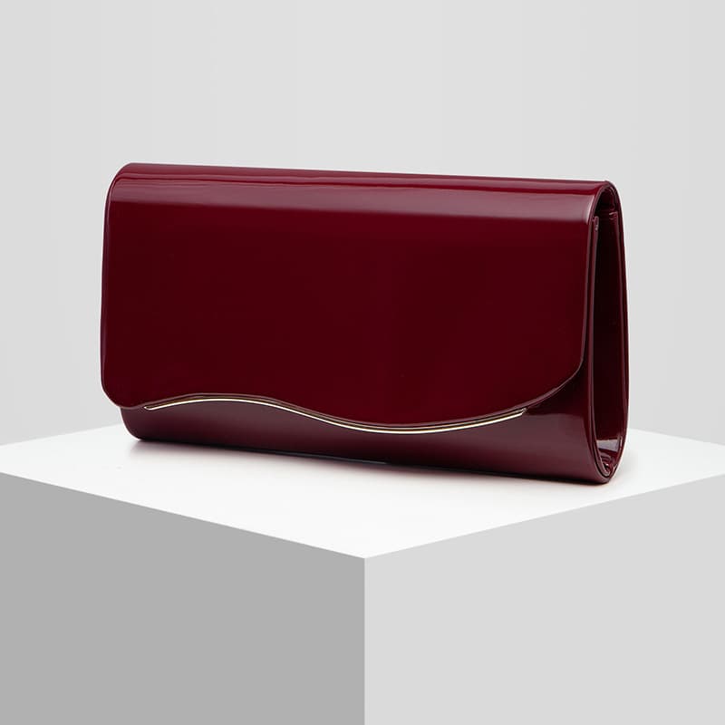 European And American Glossy Evening Bag