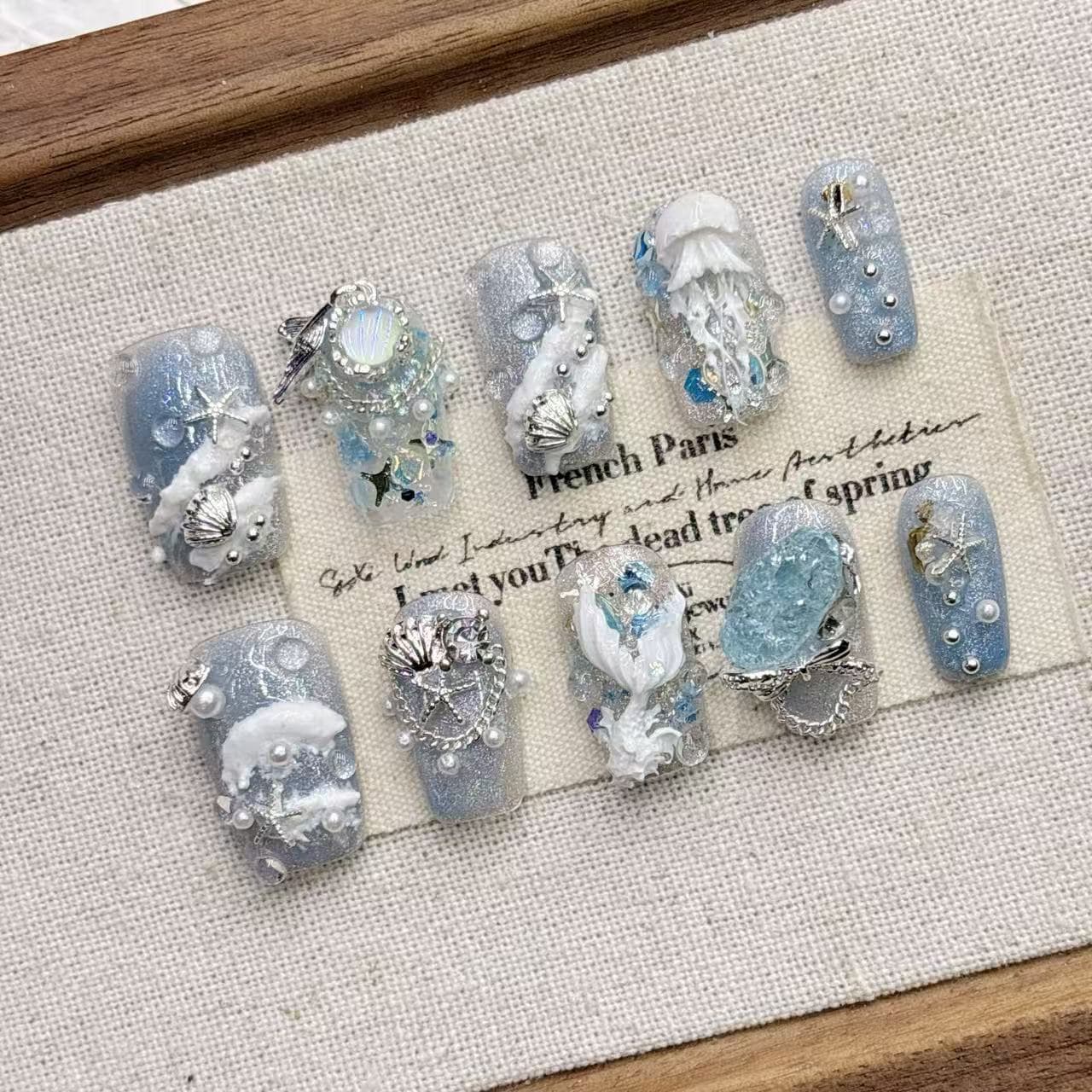 Versatile Fake Fingers Purely Handmade Wearable Nails