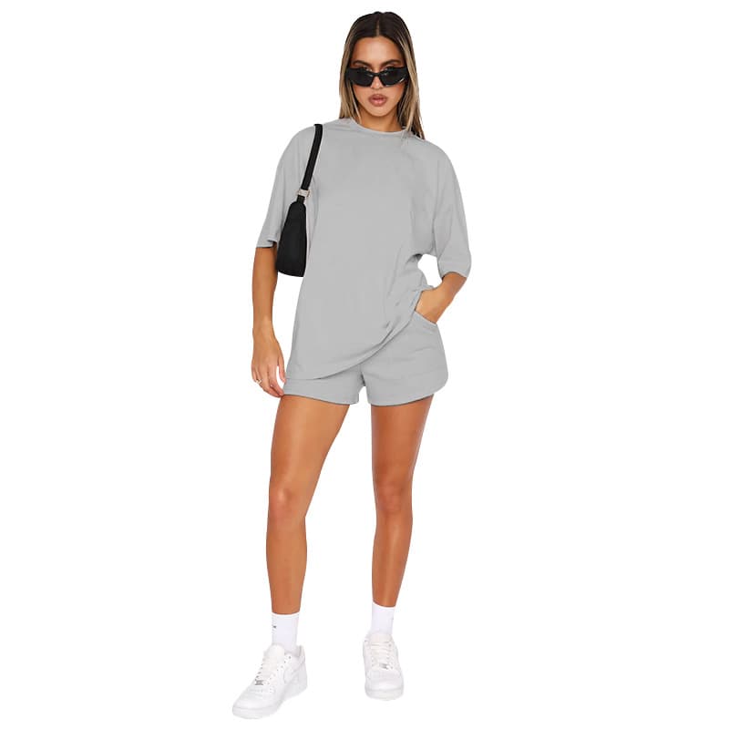 Fashionable Casual Shorts Set For Summer Womens Style