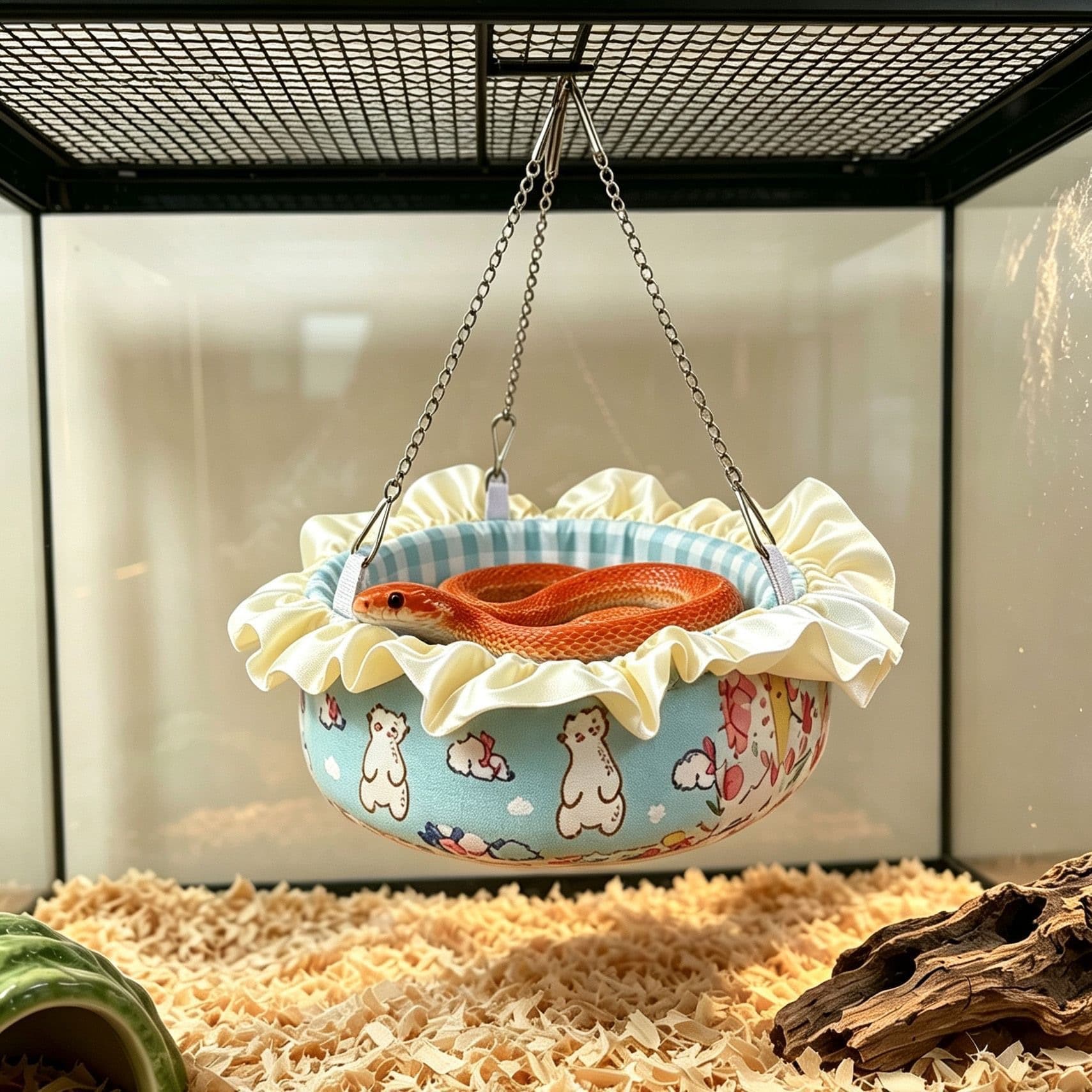 Reptile Hanging Sleeping Nest