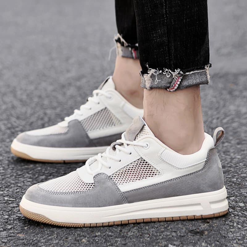Summer Men's Round Head Net Cloth Casual Shoes