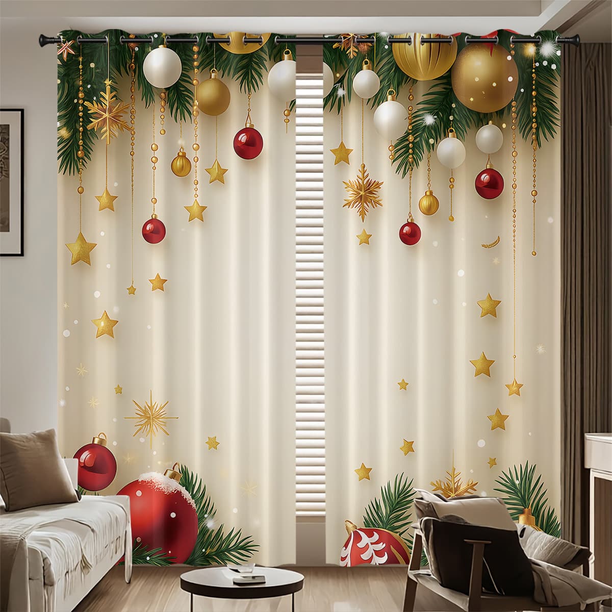 Thickened High-Precision Polyester Sun-Blocking Curtain