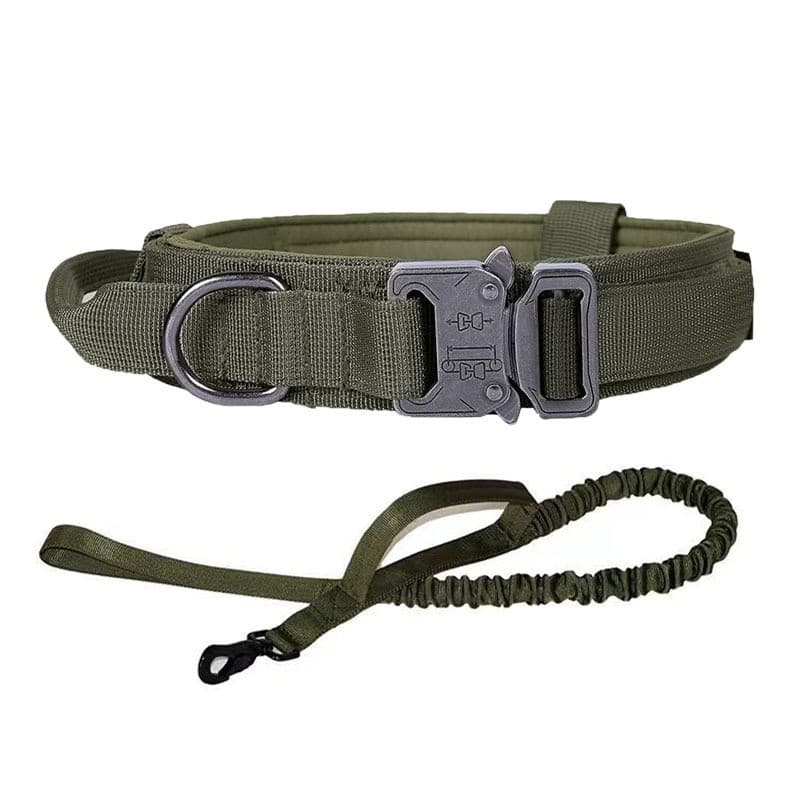 Pet Dog Collar Nylon Outdoor Military Training Collar Adjustable Collar