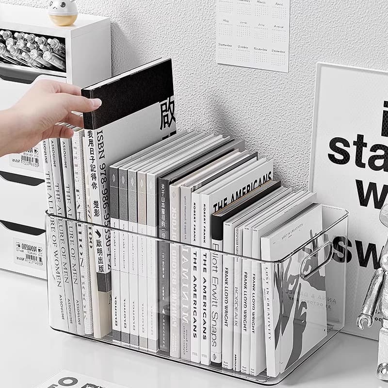 Transparent Acrylic Desktop Storage Box