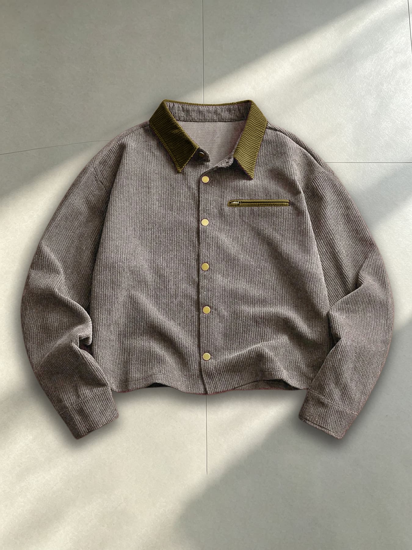 High-end American-style VintageHunting Shirt Jacket