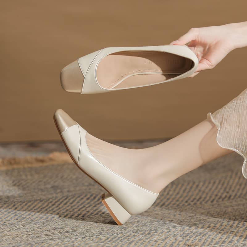 Chunky-heel Mary Jane Women's Shoes