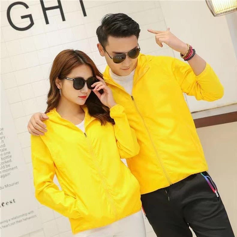 Outdoor Cycling Quick-drying Solid-color Sun-protective Clothing
