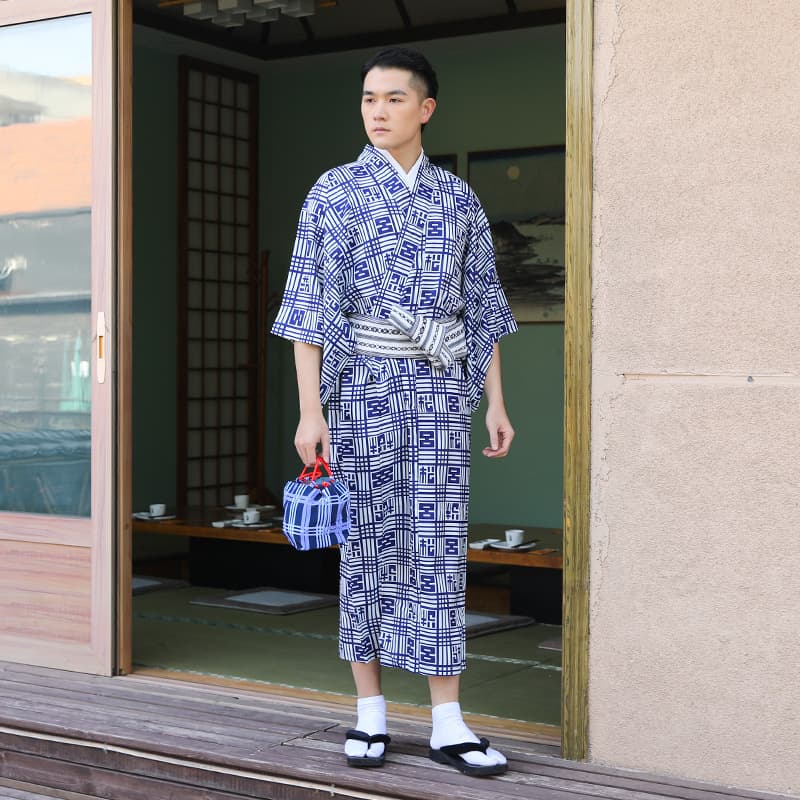 Mens Traditional Kimono Formal Attire