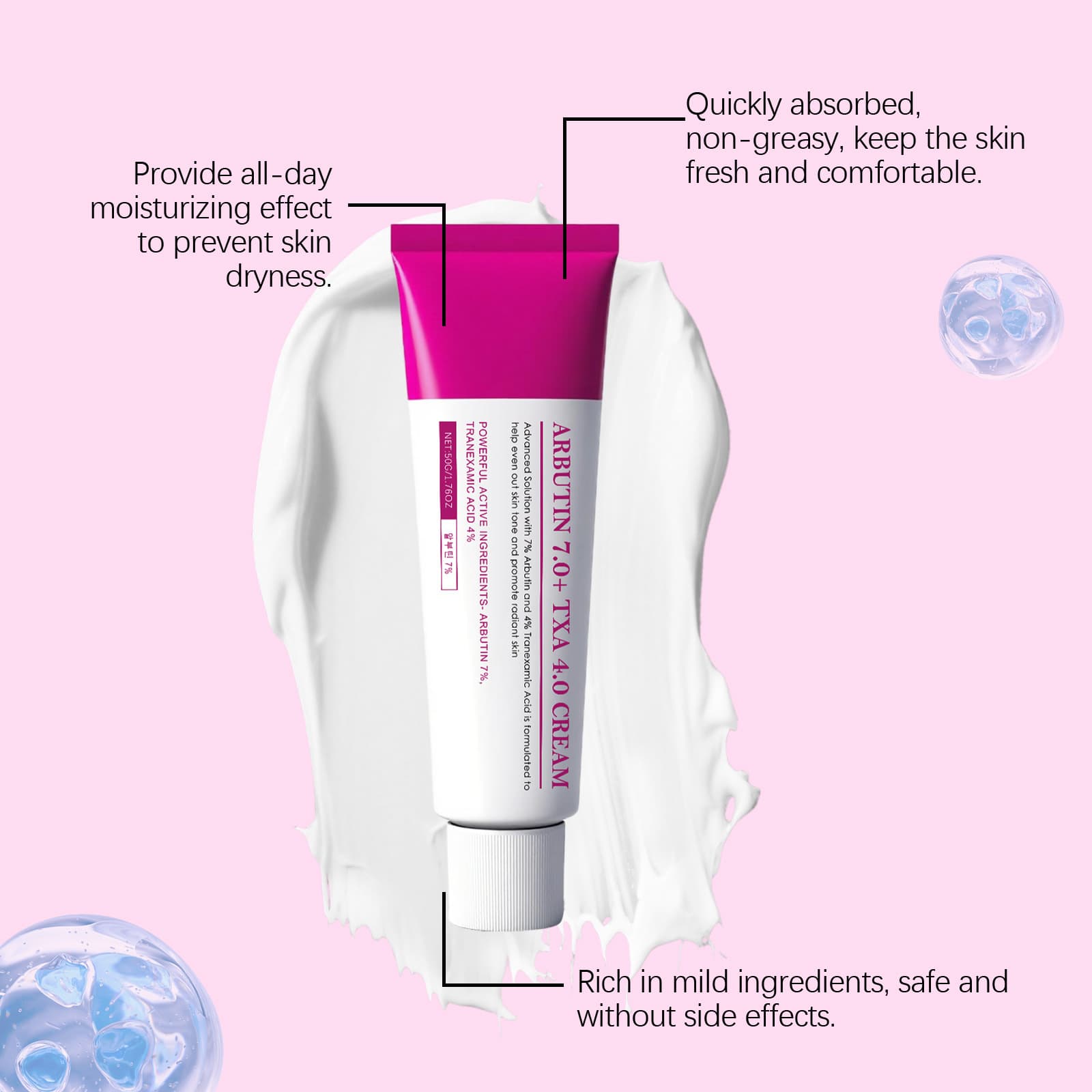 Smooth Everyday Moisturizing Cream Application