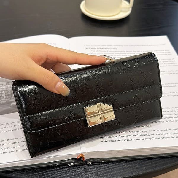 High-end, Sophisticated, Stylish, Versatile Coin Purse Niche, Light-luxury Long Clutch