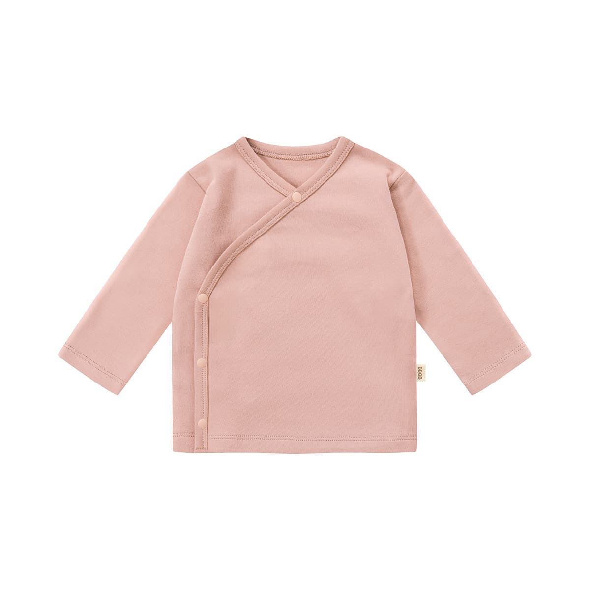 Pure Cotton Snap Fastener Long Sleeve Baby And Infant Tops
