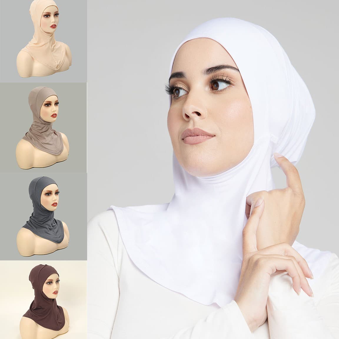 Single-layer Cable-knit Pullover With A Round Neckline And Scarf-style Detailing