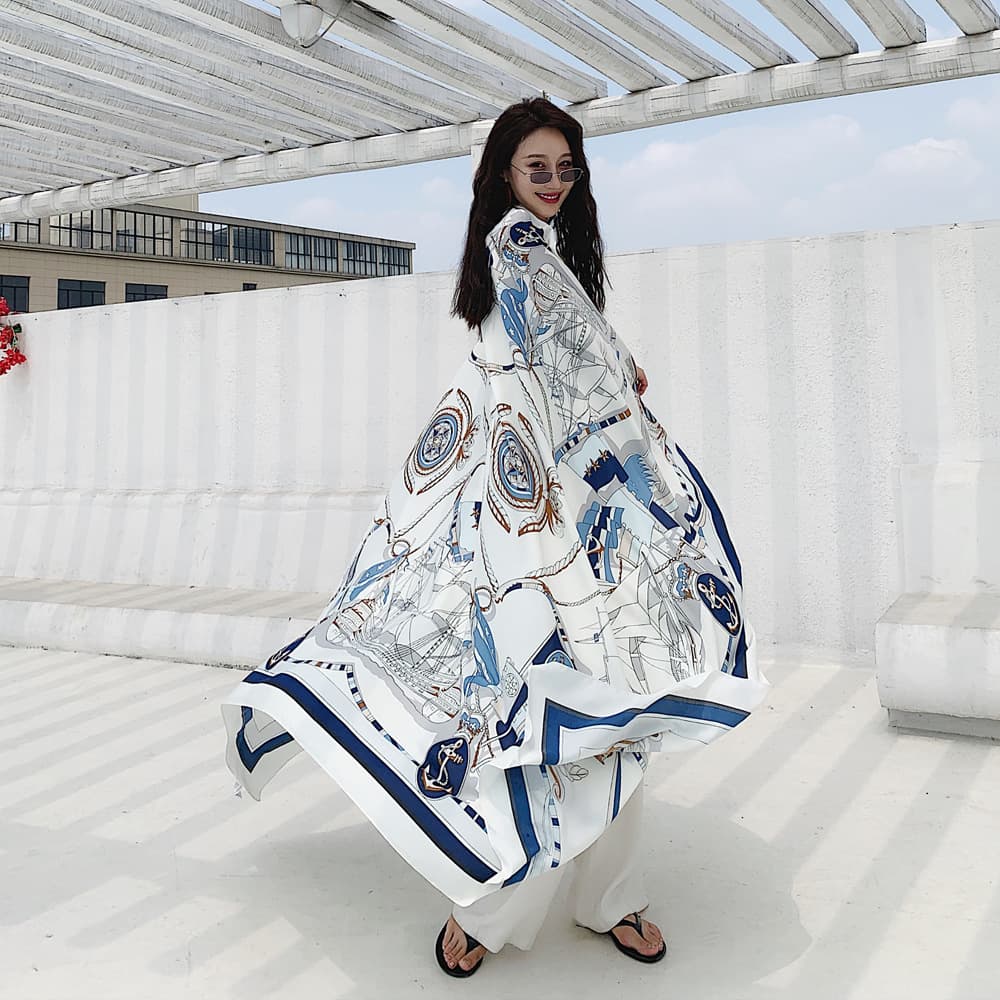 Sun-protective Versatile Shawl And Dual-use Scarf For Women