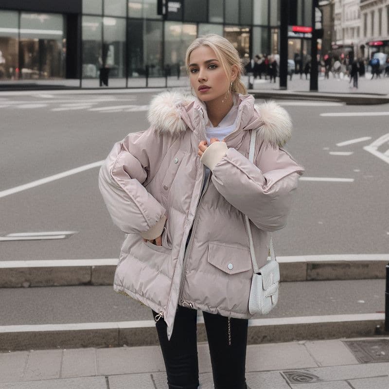 Women's Loose-Fitting Padded Winter CoatPadded Jacket